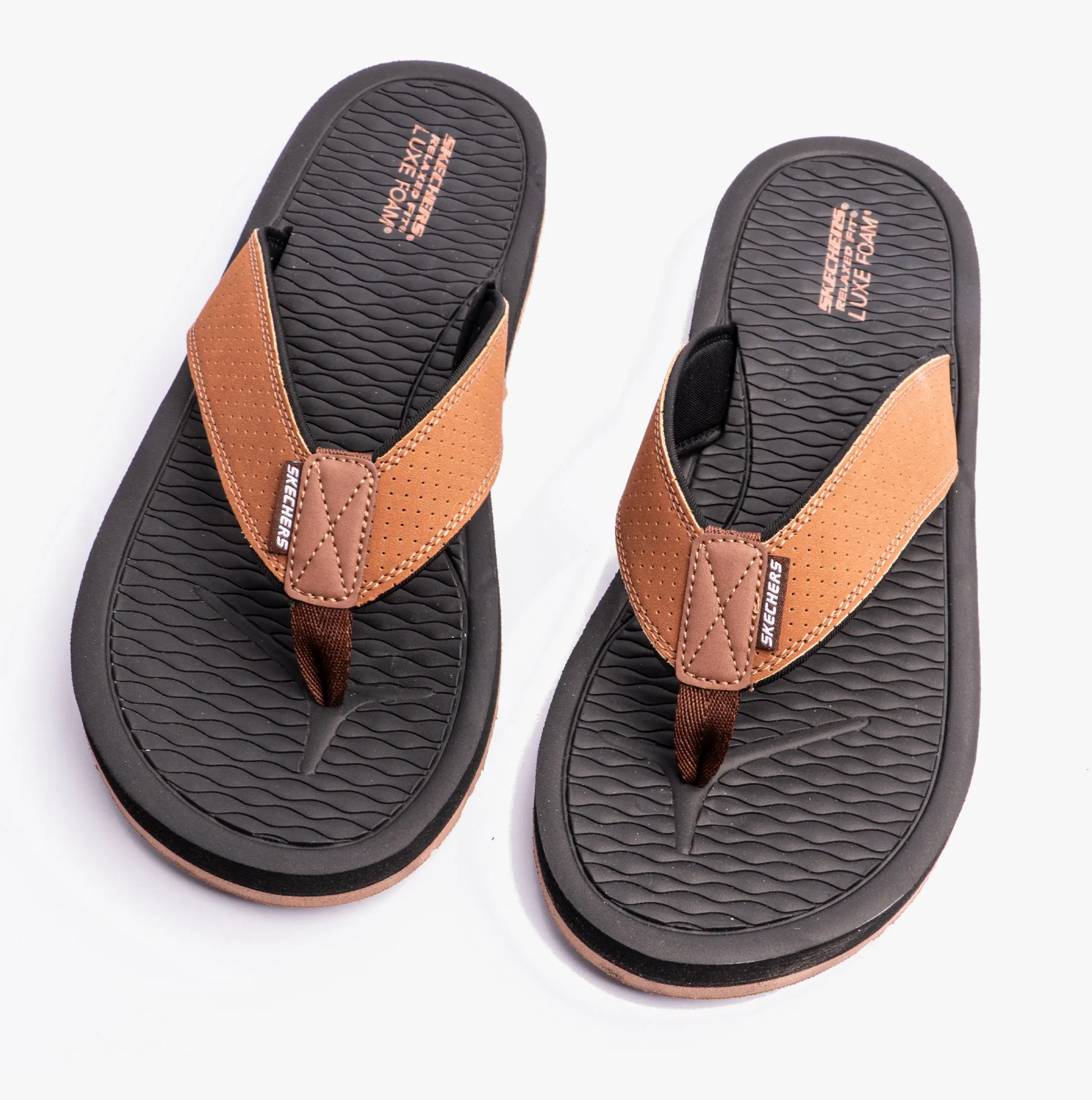 205097/BRN TANTRIC - COPANO Mens Toe Post Sandals Brown