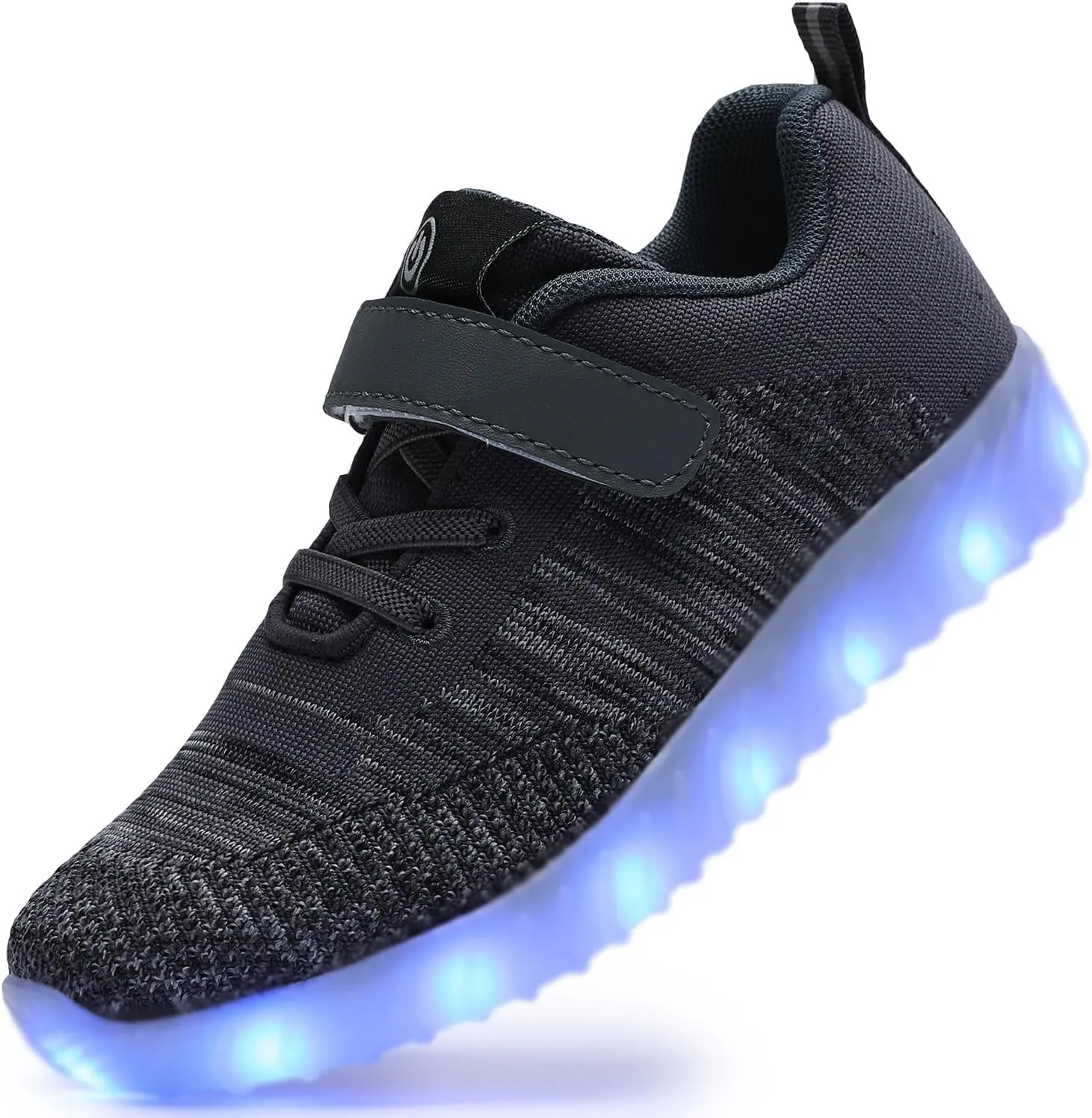 AoSiFu Kids Light Up Shoes Toddler Girls Boys Breathable Led Flashing Sneakers USB Charge