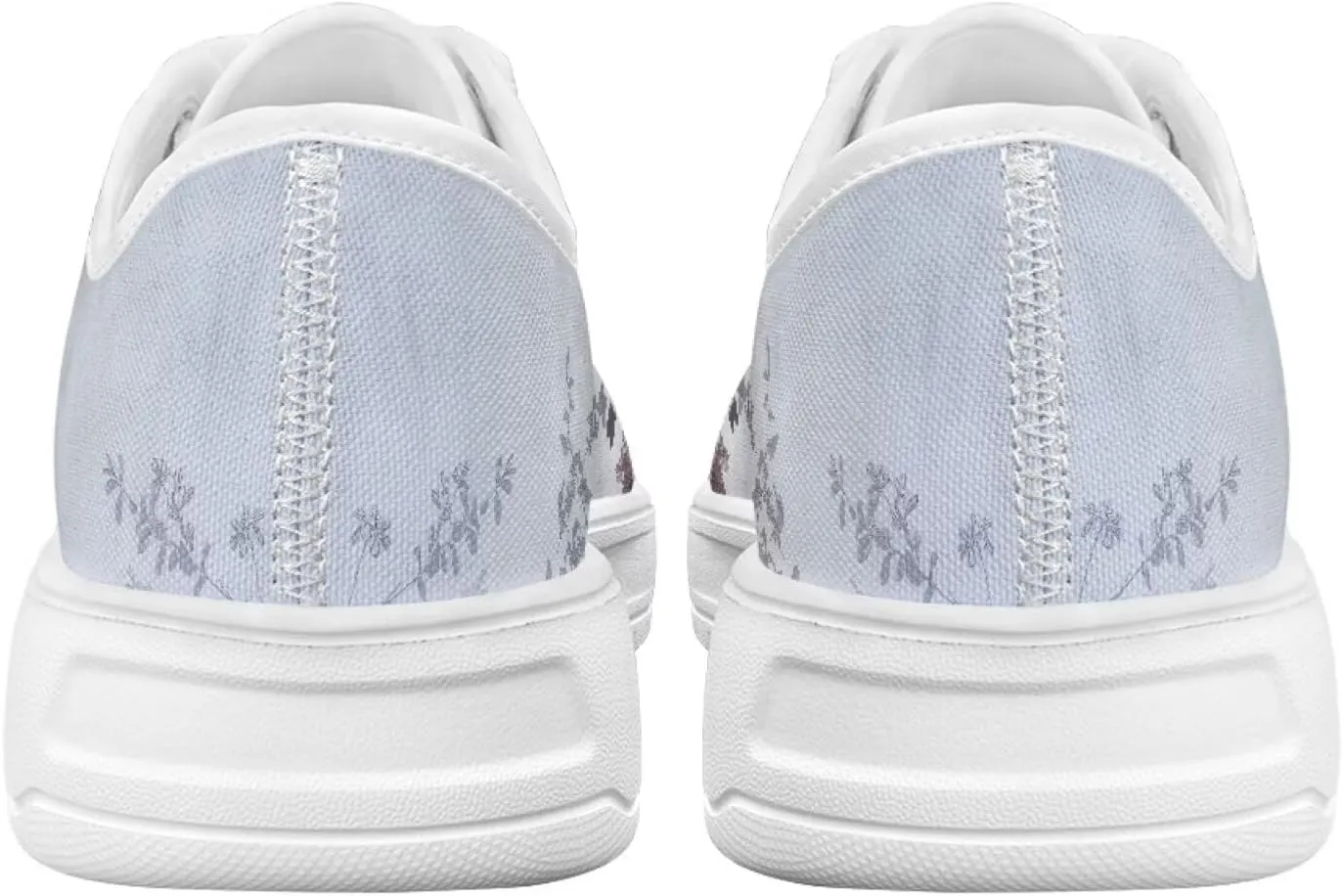 Canvas Slip on Shoes for Women Trendy Low Top Barefoot Sneakers Lace Up Design Walking Flats