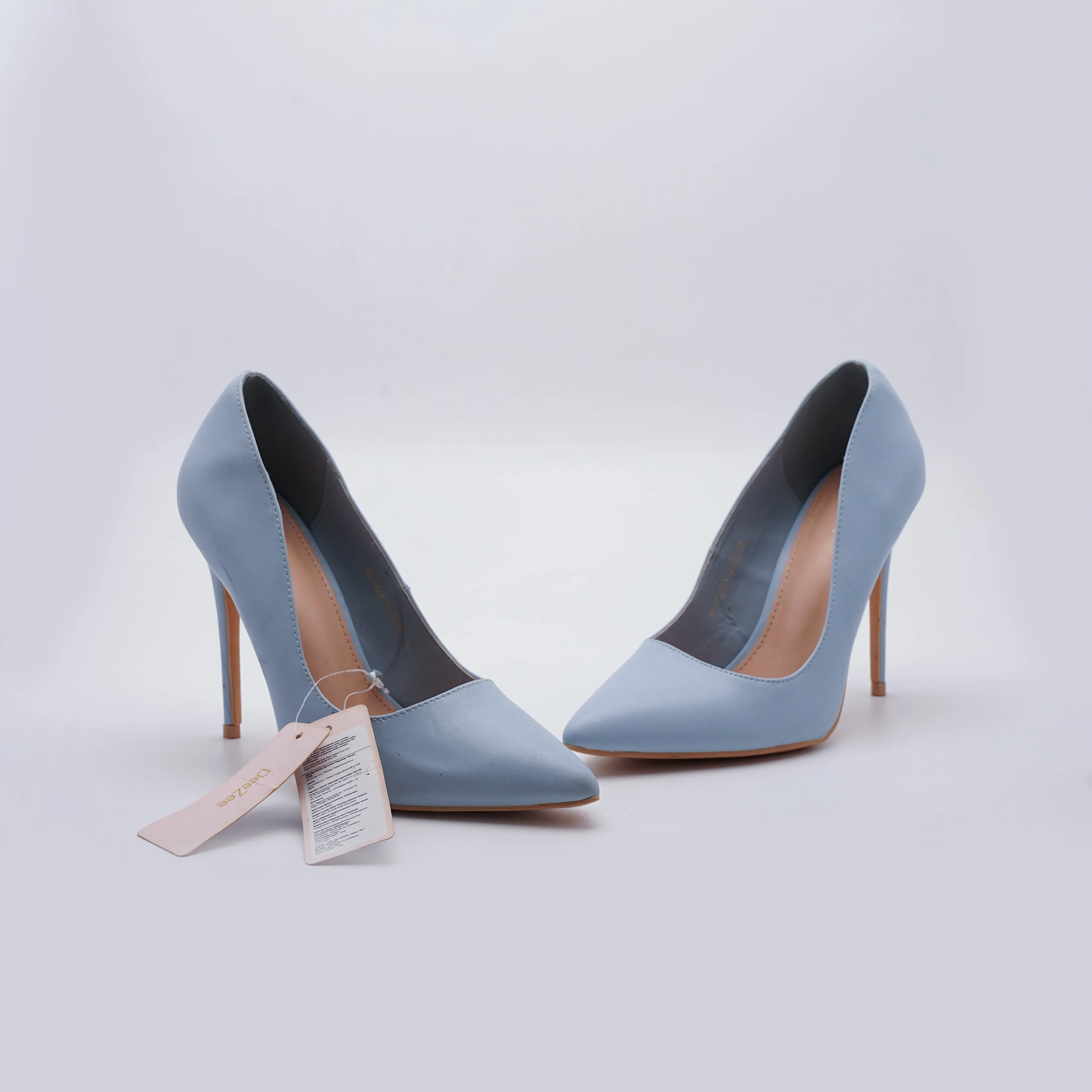 DEEZEE Pointed Toe High Heel Pumps