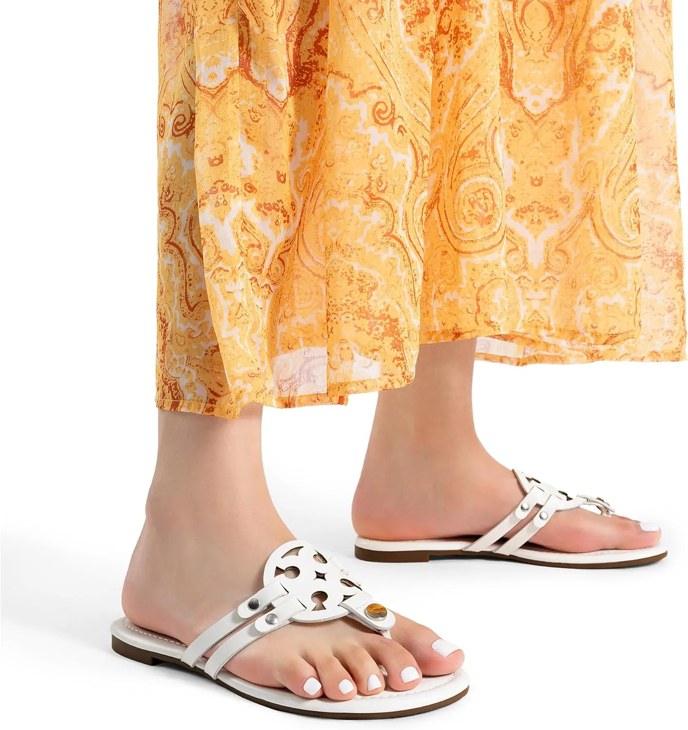 DREAM PAIRS Flip Flops for Women Comfortable Thong Flat Sandals for Summers Dress Beach