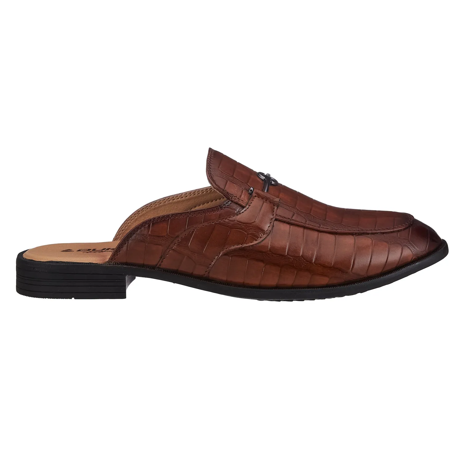 Duke Men Croc Textured Mules (FWOL4026)