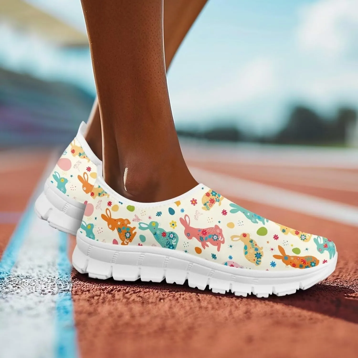 Easter Outdoor Loafers Casual Wide Toe Walking Shoes Classic Flats Leisure Loafer for Womens Girls