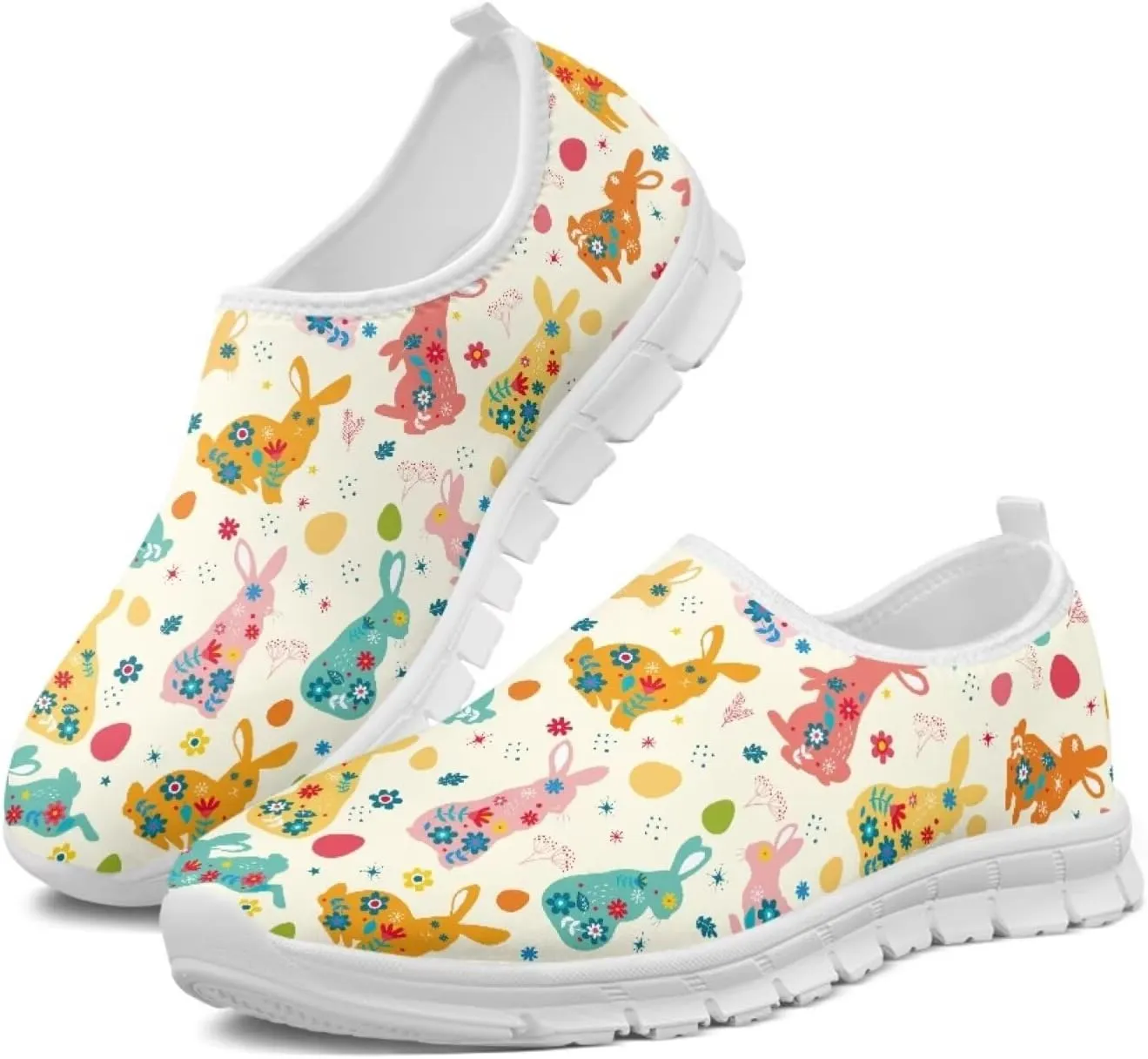 Easter Outdoor Loafers Casual Wide Toe Walking Shoes Classic Flats Leisure Loafer for Womens Girls