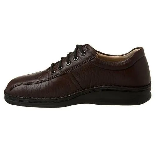 Finn Comfort Men's Dijon Lace Shoes- Dark Brown