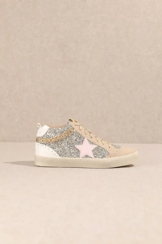 GiGi Gold High Top Sneakers