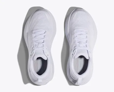 Hoka Women's Bondi 8 Running Shoes- White