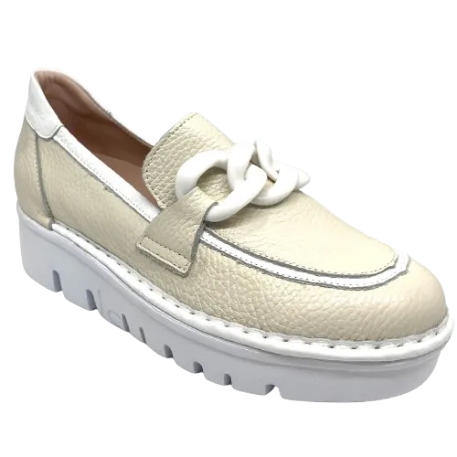 Jose Saenz  -  Marta Loafer - Cream