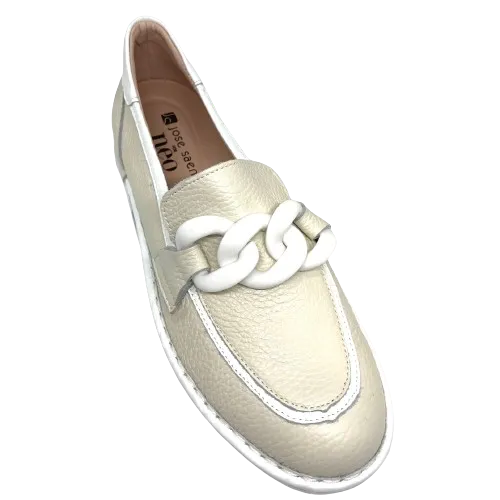 Jose Saenz  -  Marta Loafer - Cream