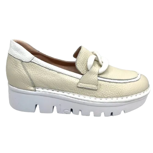 Jose Saenz  -  Marta Loafer - Cream
