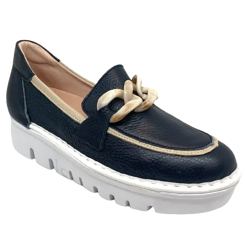 Jose Saenz  -  Marta Loafer - Navy