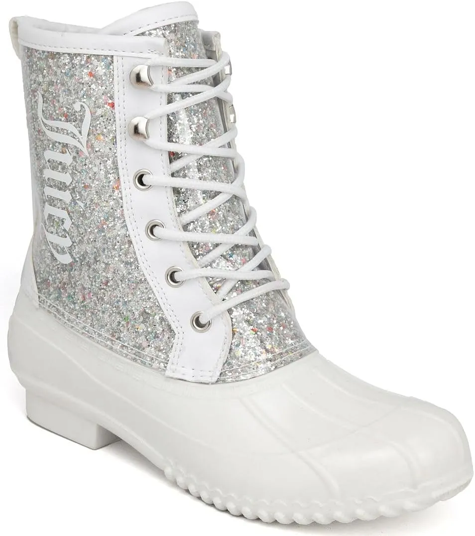 Juicy Couture Women's Waterproof Insulated Duck Boots – Winter Snow Boots with Durable Shell - Talos