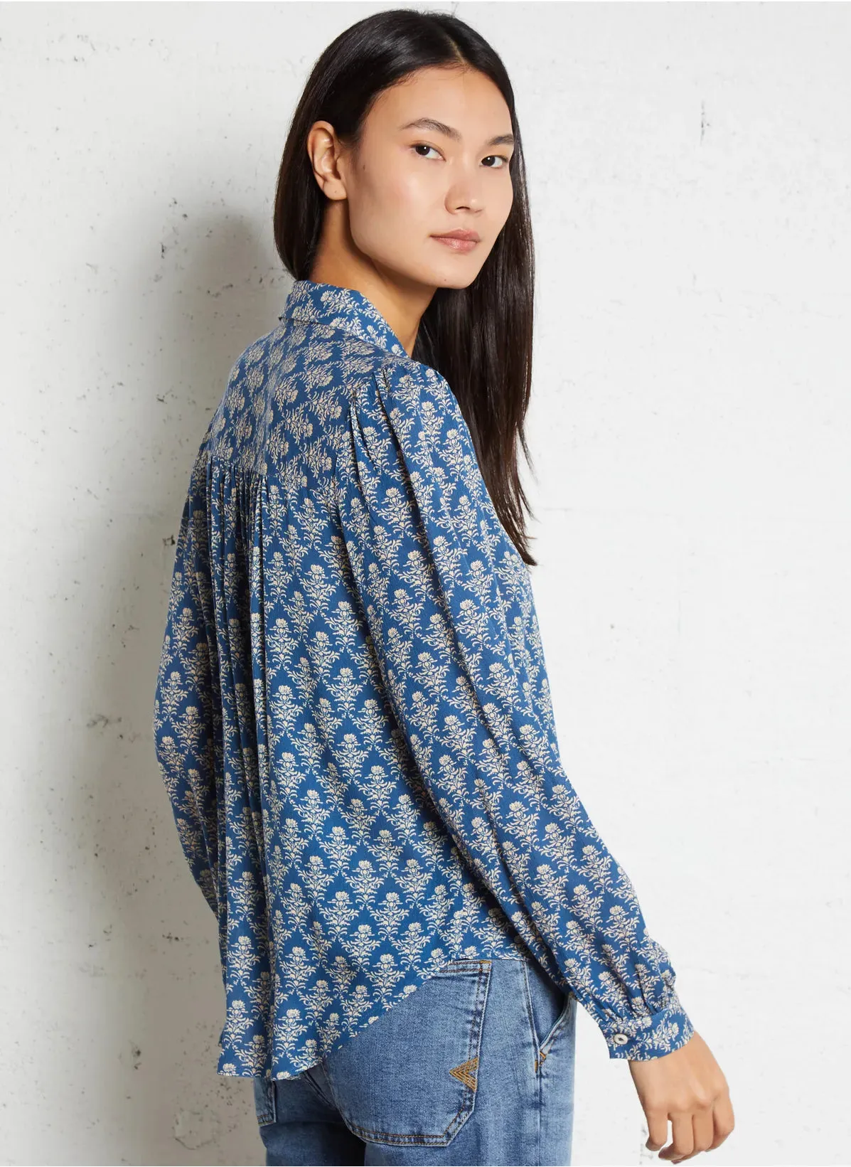 Laura Button Up