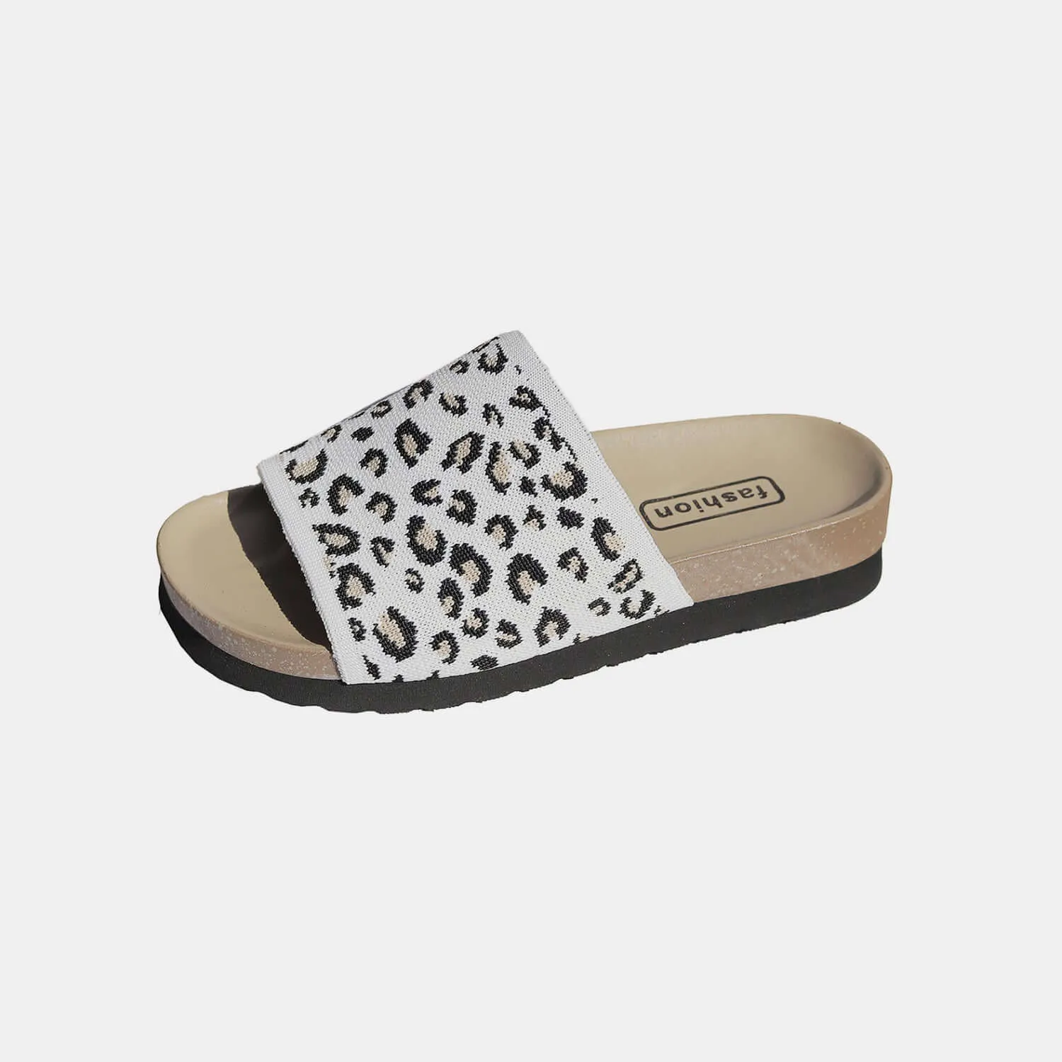 Leopard Open Toe Eva Sole Sandals