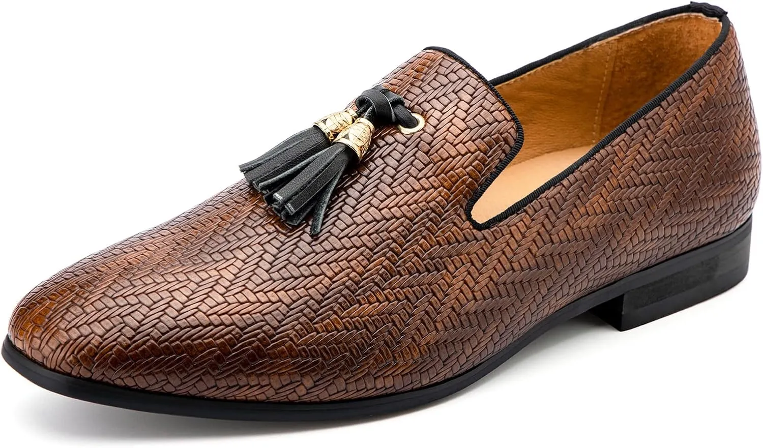 Meijiana Men's Fashion Classic Loafers Luxury Loafer Shoes and Weeding Dress Shoes for Men