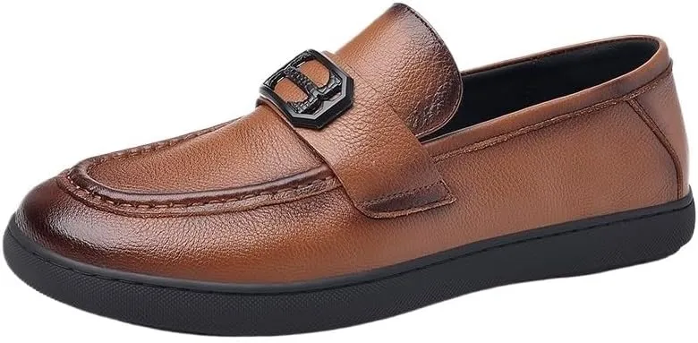Mens Oxfords Shoes Slip On Classic Fashion Casual Dress Business Shoes