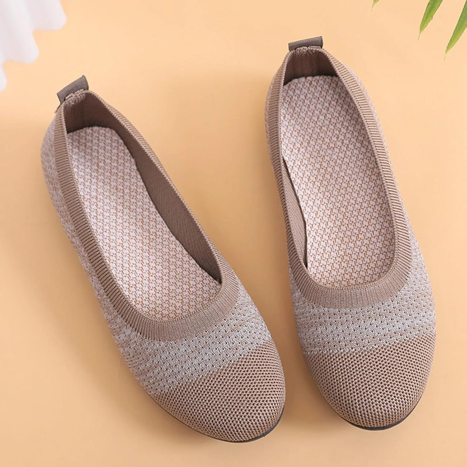 Orthopedic Tennis Shoes for Women Mesh Lace-Up Casual Sneakers Comfortable Lightweight Non Slip Cushion Sneakers Wide Width Running Shoes