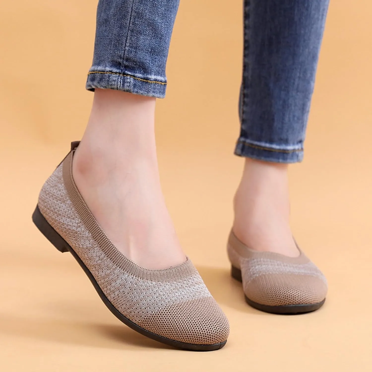 Orthopedic Tennis Shoes for Women Mesh Lace-Up Casual Sneakers Comfortable Lightweight Non Slip Cushion Sneakers Wide Width Running Shoes