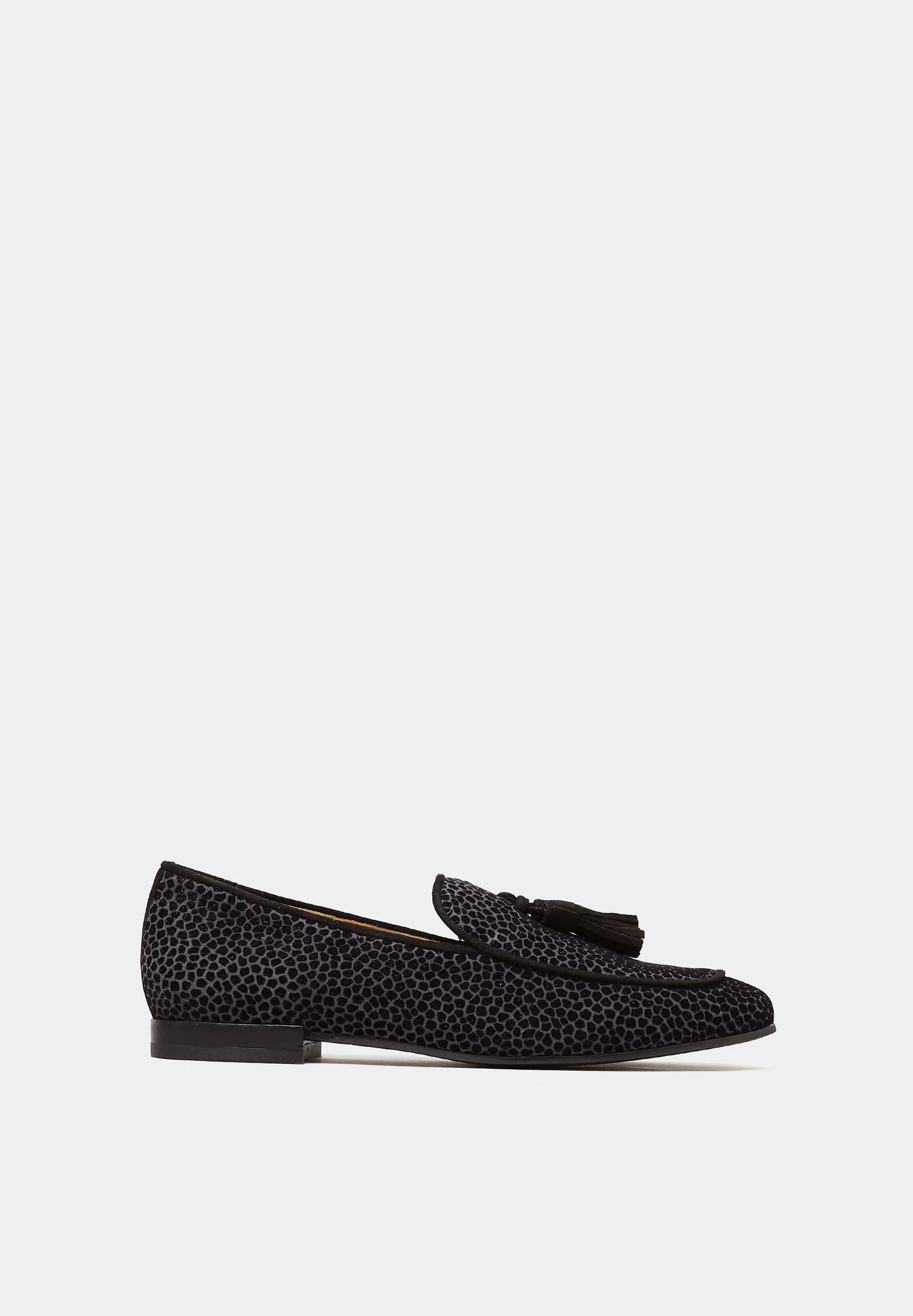Pedro Miralles-Suede  Loafers (LOW) Grey Giraffe Suede