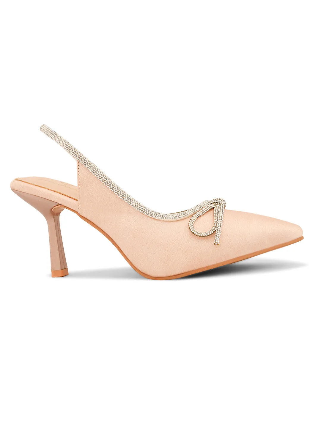 Pelle Albero Women Sultan Fancy Kitten Heels Sandals