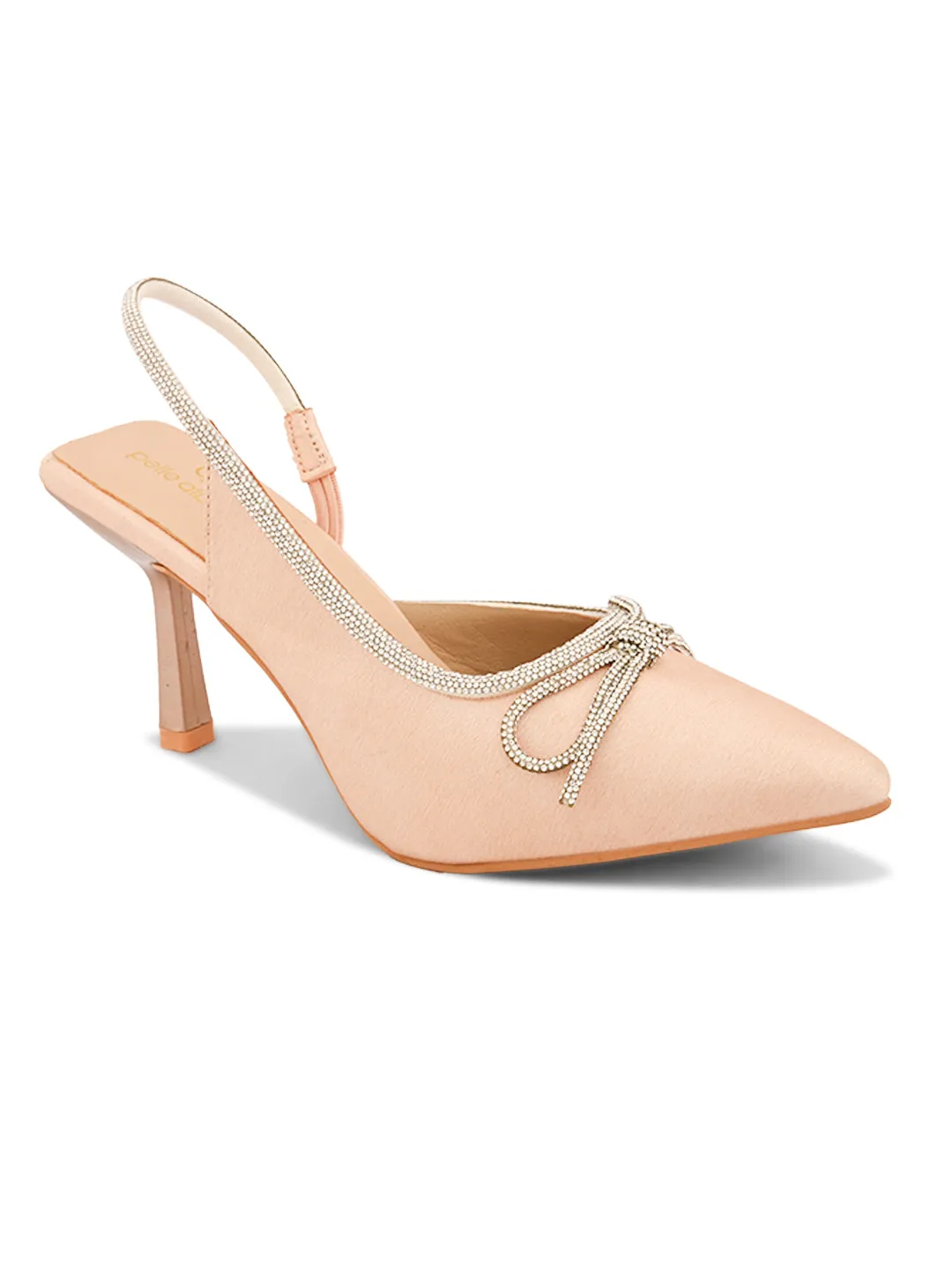 Pelle Albero Women Sultan Fancy Kitten Heels Sandals