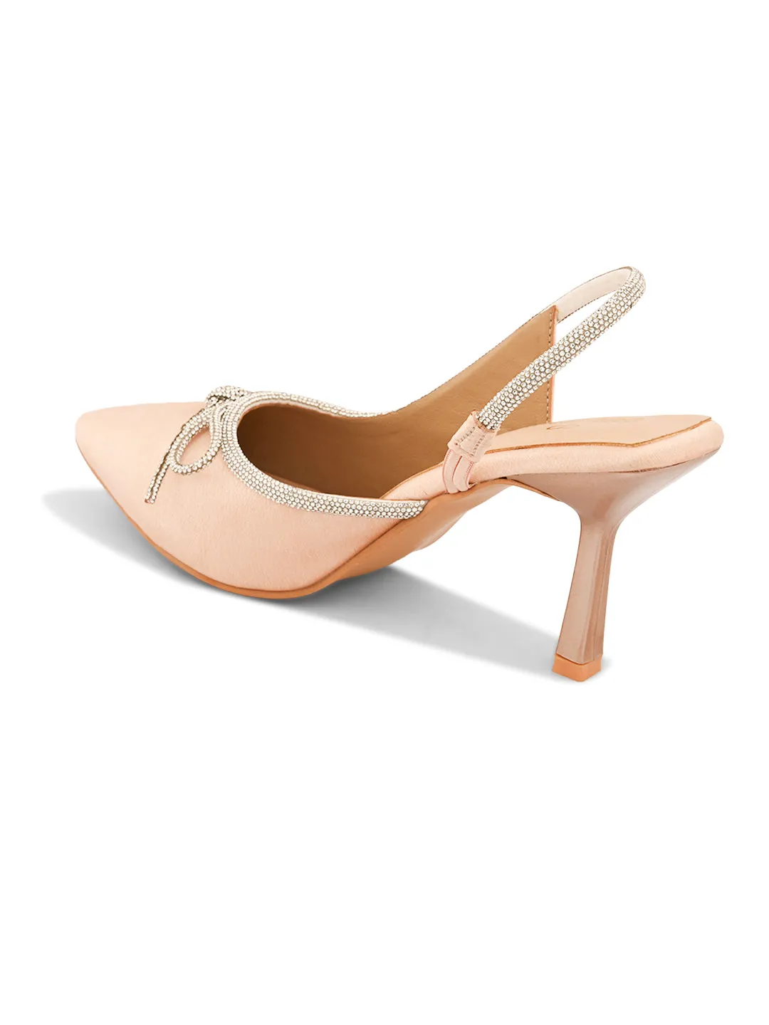 Pelle Albero Women Sultan Fancy Kitten Heels Sandals