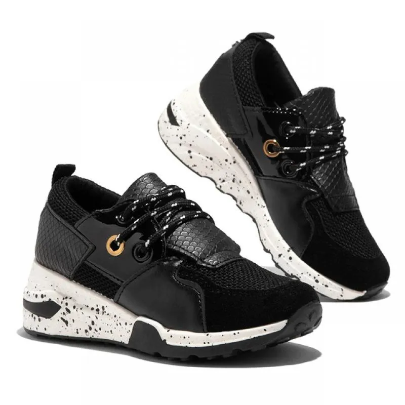 Platform Leopard Sneakers