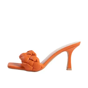 RAID Sandra Padded Mule in Orange