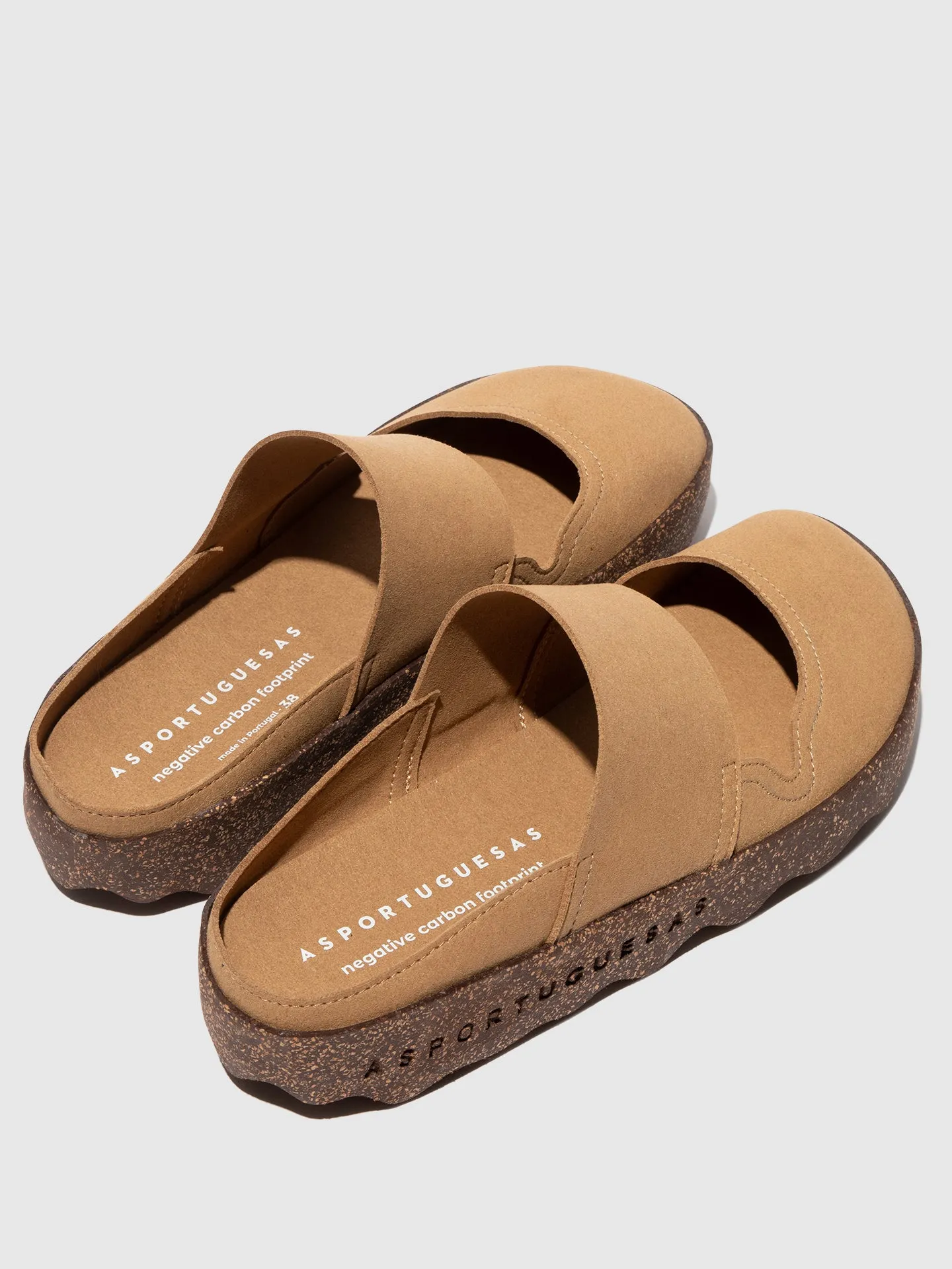 Slip-on Mules CANA TAN