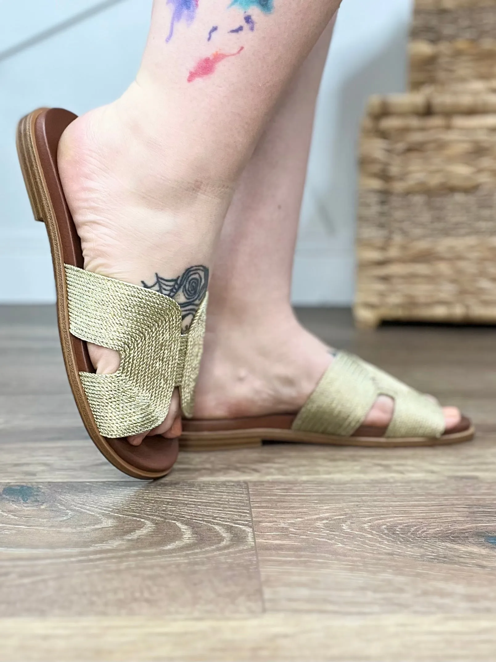 Soft Gold Perri Sandals