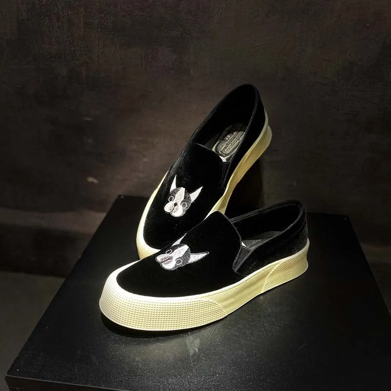 Summer Breathable One-step Loafers Men's Soft Sole Shoes