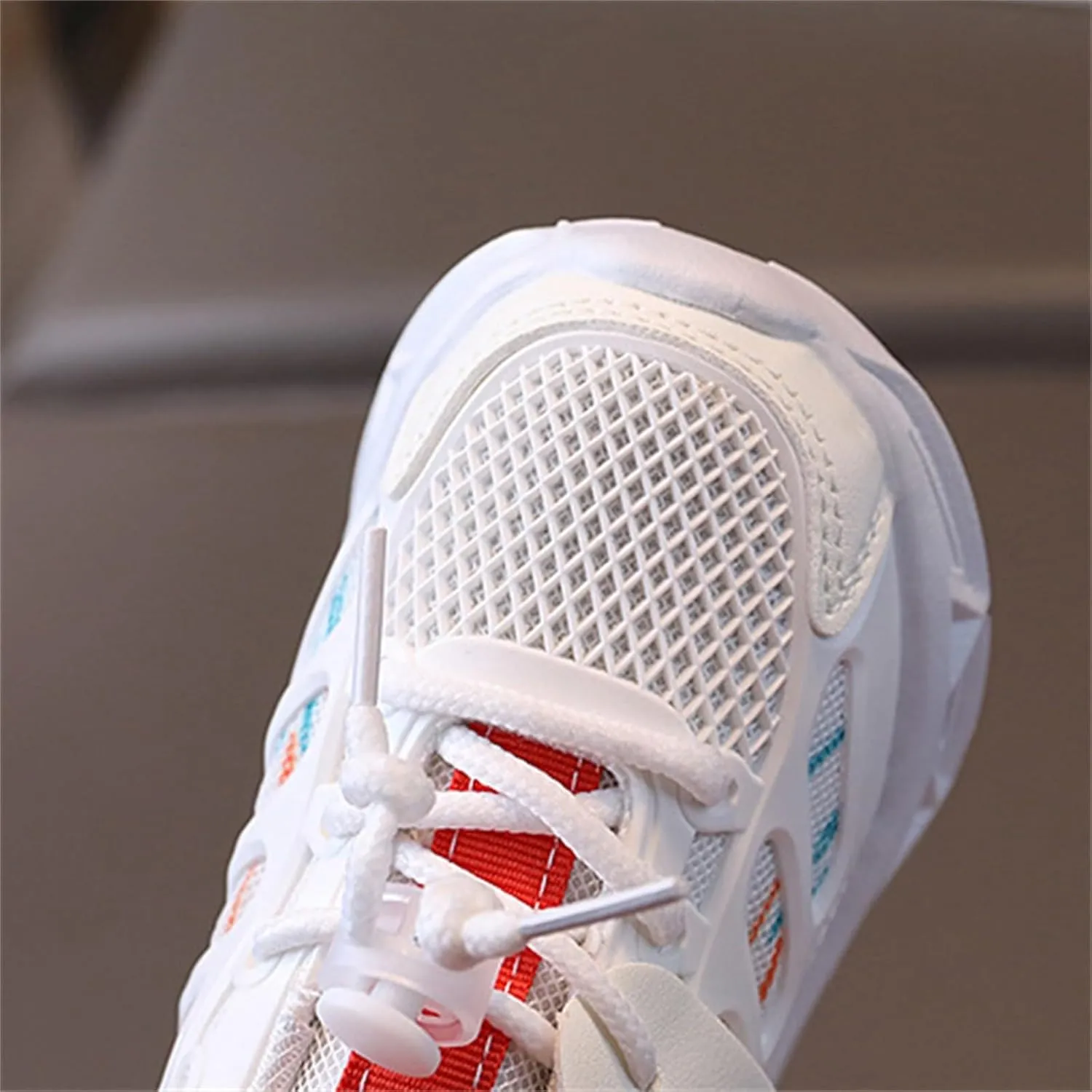 Toddler Infant Boys Girls Light Up Solid Color Sneakers Baby Kids Breathable Mesh Sport Outdoor Casual Tennis Shoes