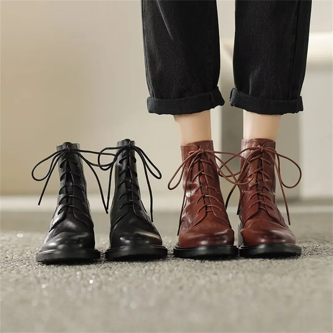 Veltique Adventure Lace Boots
