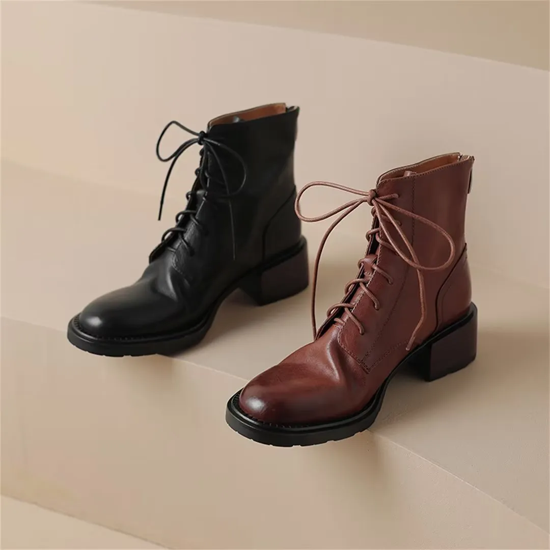 Veltique Adventure Lace Boots