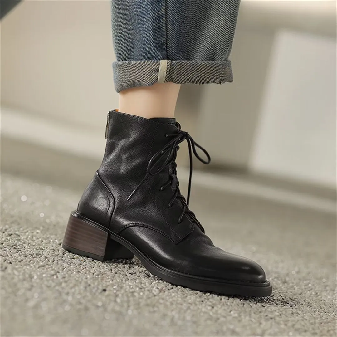 Veltique Adventure Lace Boots