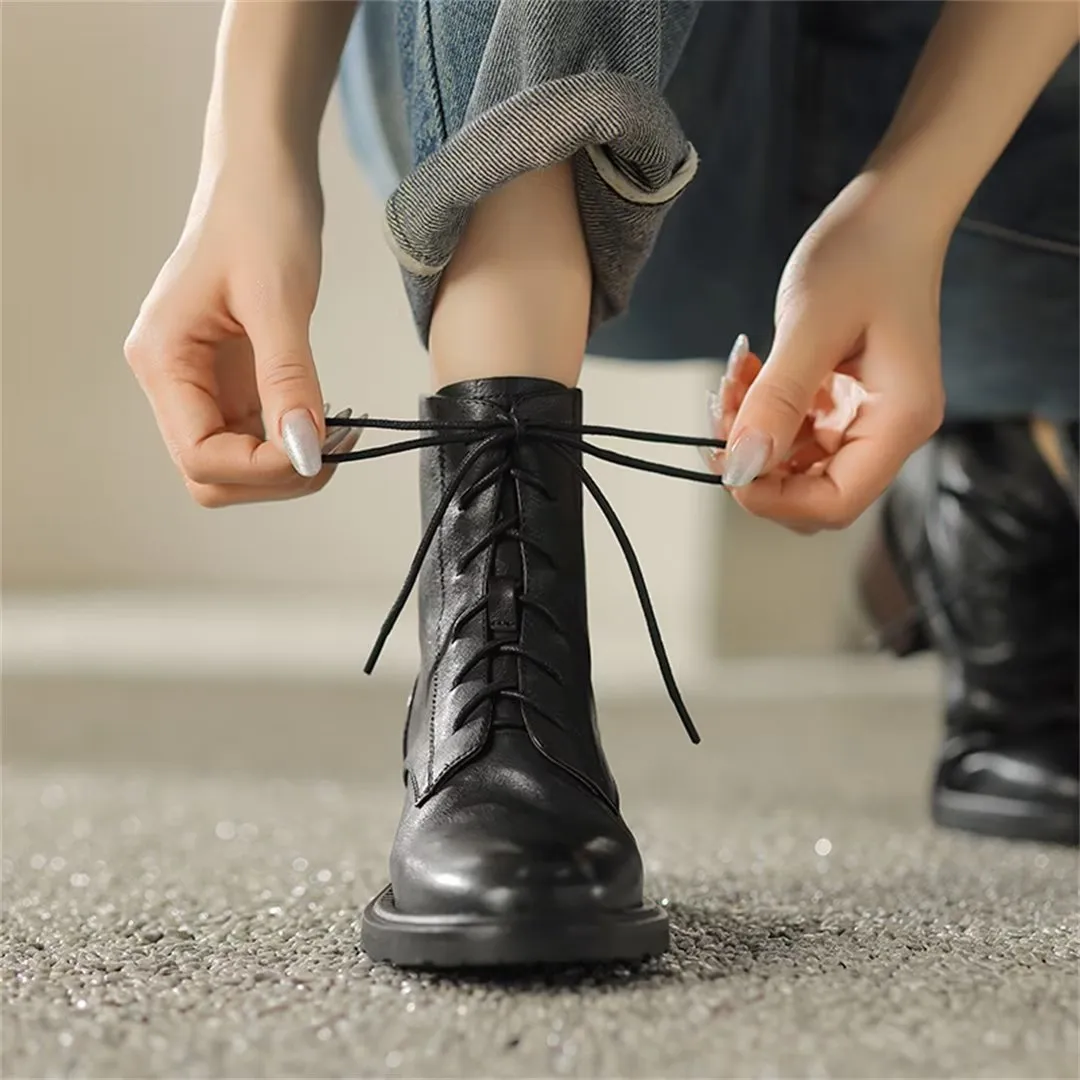 Veltique Adventure Lace Boots