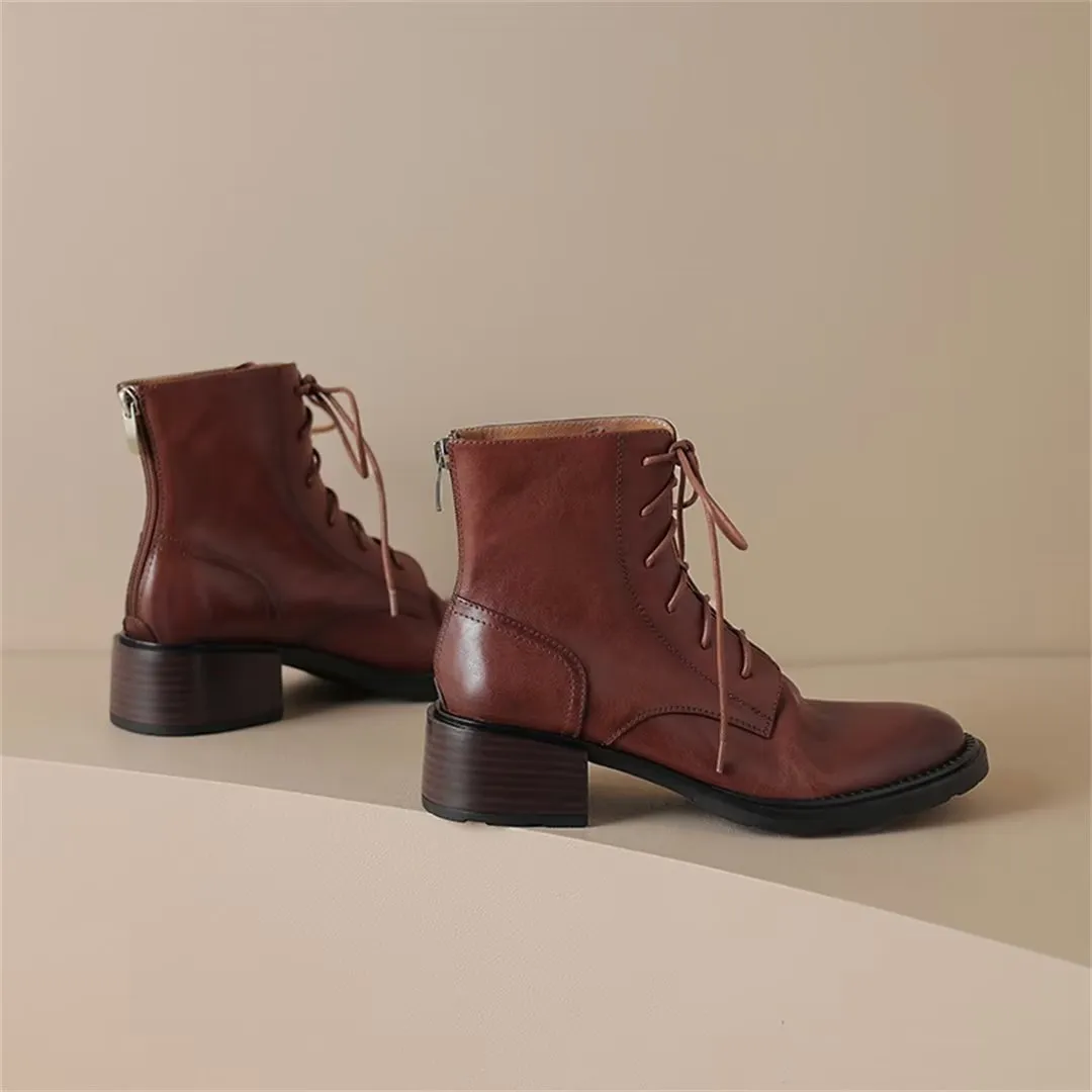 Veltique Adventure Lace Boots